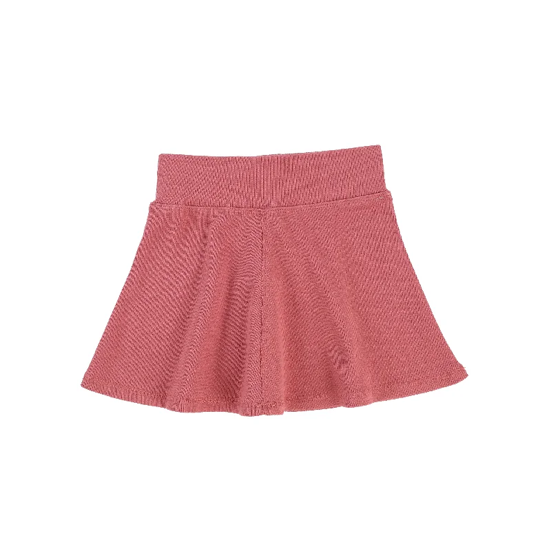 women's skater skirtsLil Legs Ribbed Skirt - Watermelon Pink