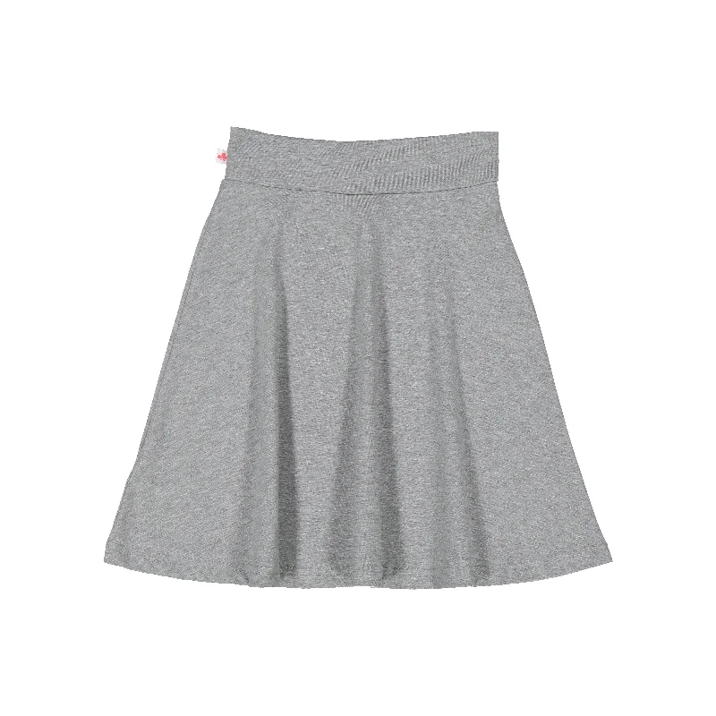 women's pencil skirtsThree Bows Girls Classic Camp Skirt - Light Heather