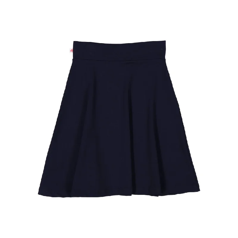 women's mini skirtsThree Bows Girls Classic Camp Skirt - Navy