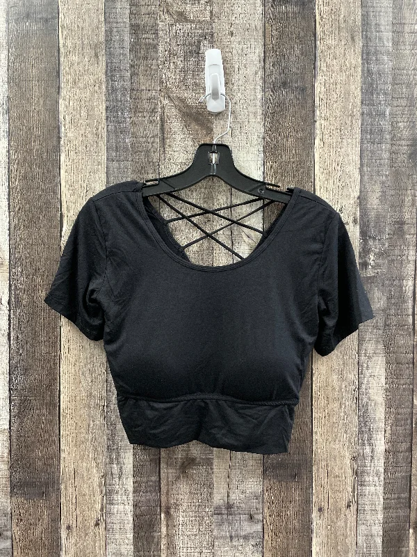 women's tops for those who value both quality and affordabilityTop Short Sleeve By Cmf In Black, Size: 3x