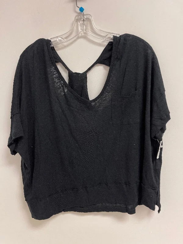 tank tops for womenTop Short Sleeve By Free People In Black, Size: S