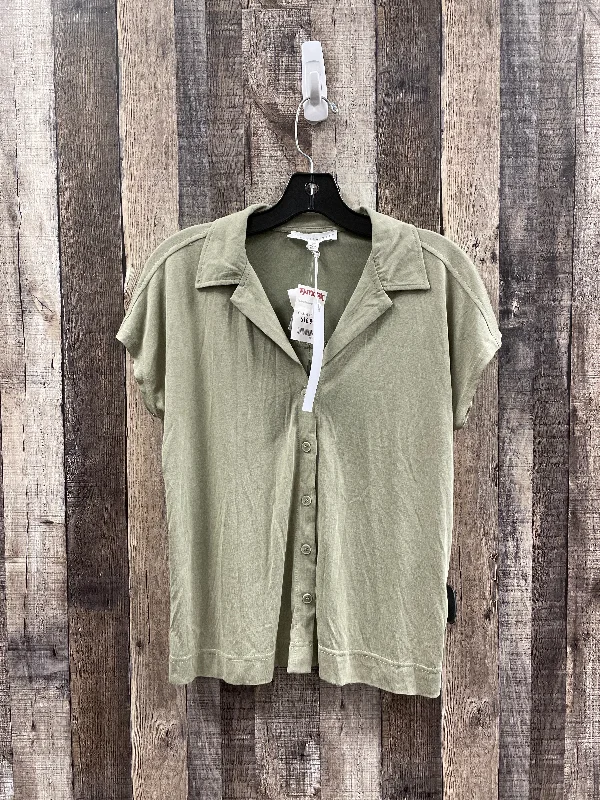 women's tops for those who want to make a fashion statementTop Short Sleeve By Jane And Delancey In Green, Size: Xs