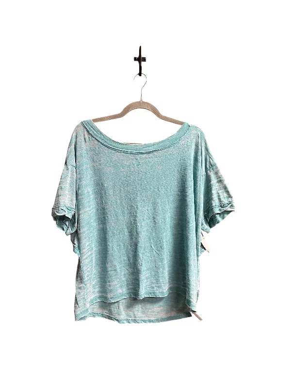 women's tops for those who prefer classic over trendy stylesTop Short Sleeve By We The Free In Blue, Size: Xs